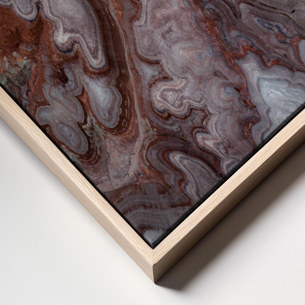 Canvas print - Colors of Utah frame close up