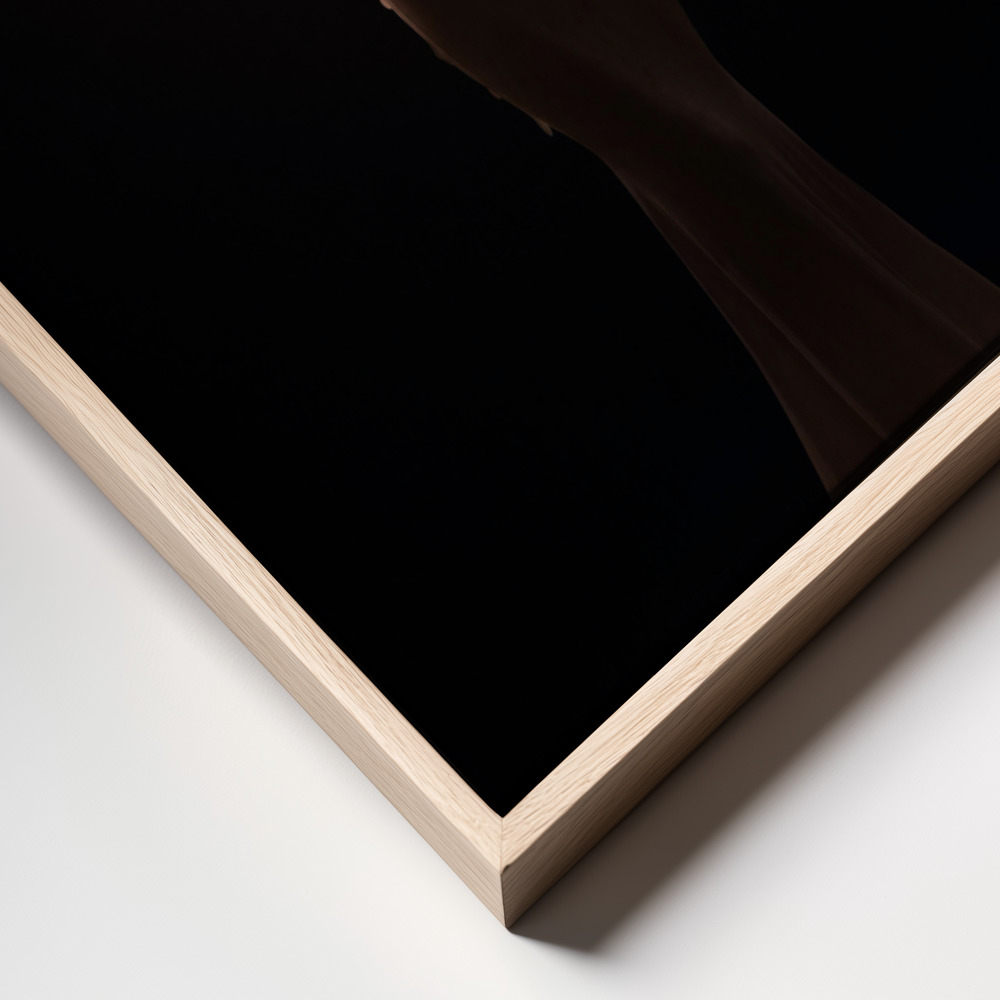 Canvas print - Burning (s)low frame close up