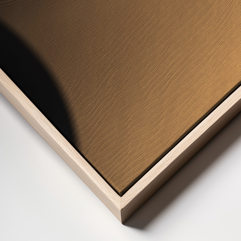 Canvas print - The desert II frame close up