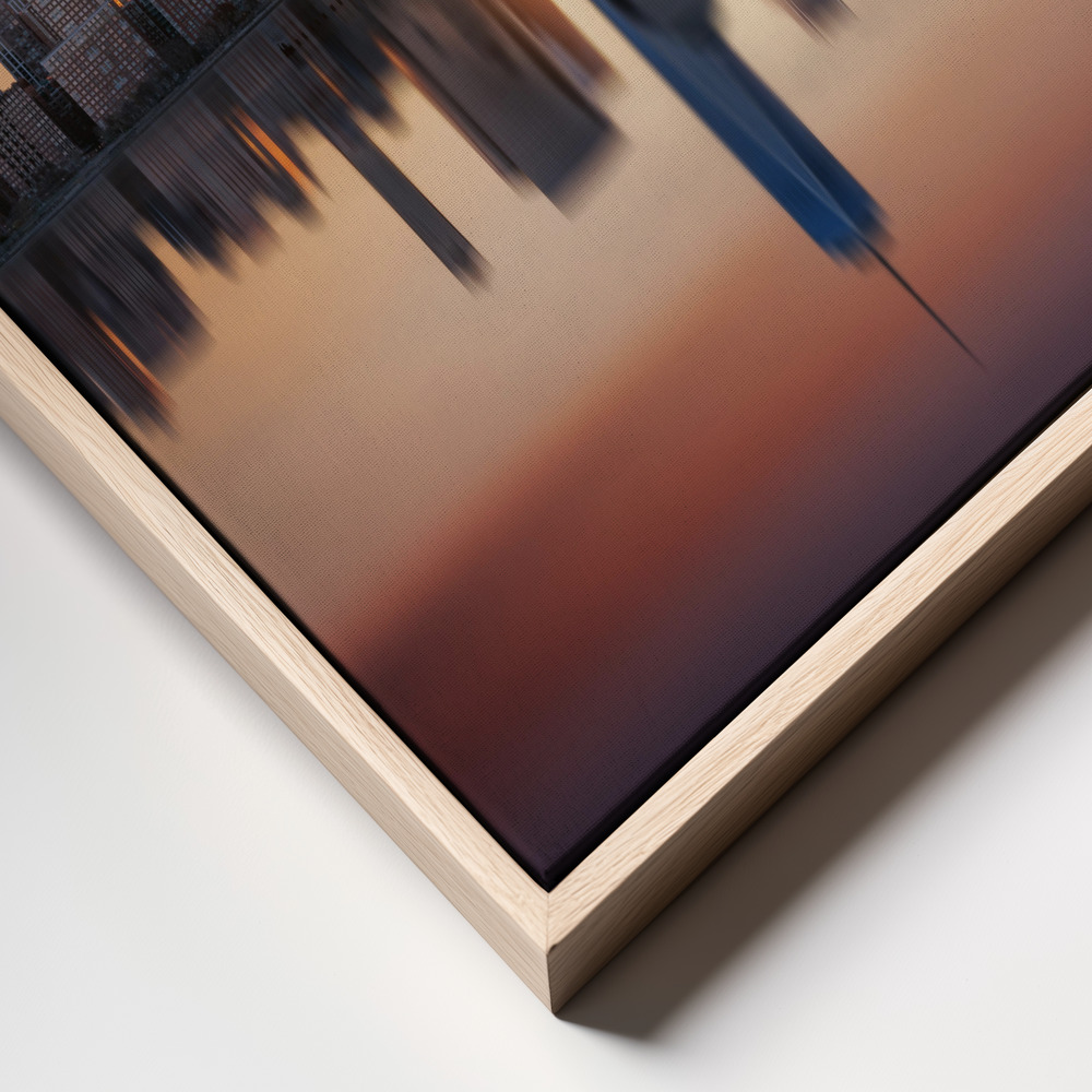 Canvas print - Unforgettable sunrise frame close up
