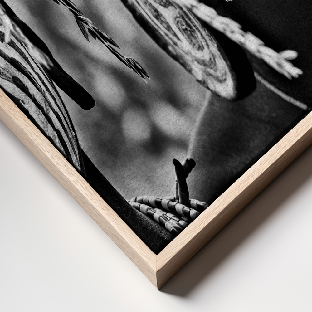 Canvas print - Untitled frame close up