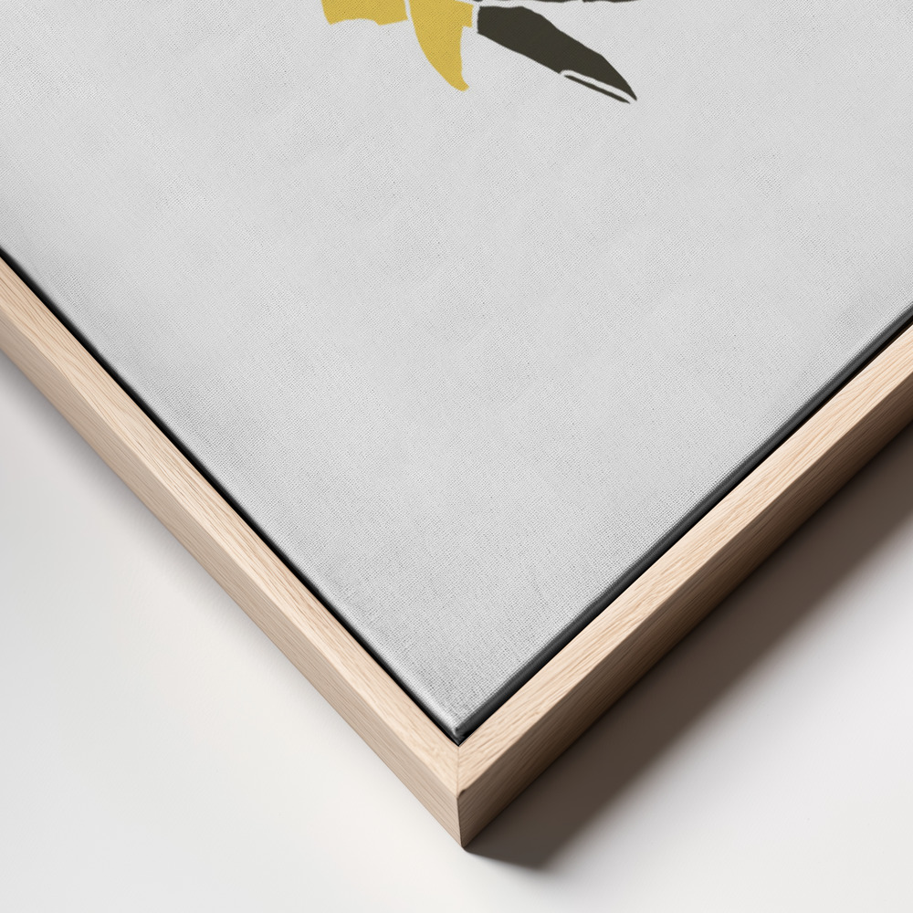 Canvas print - Holding Hands frame close up