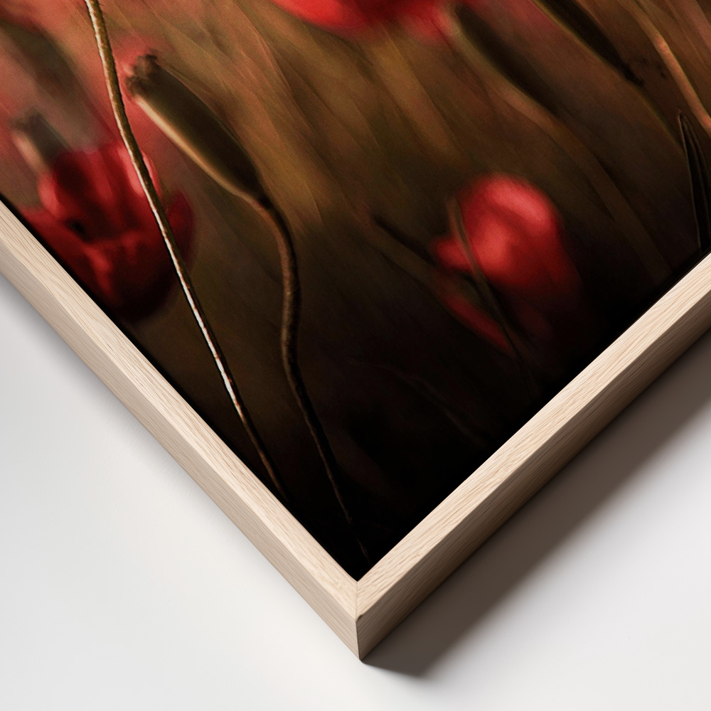 Canvas print - morning air frame close up