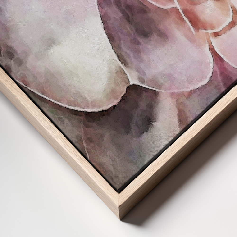 Canvas print - Succulent Close-up frame close up