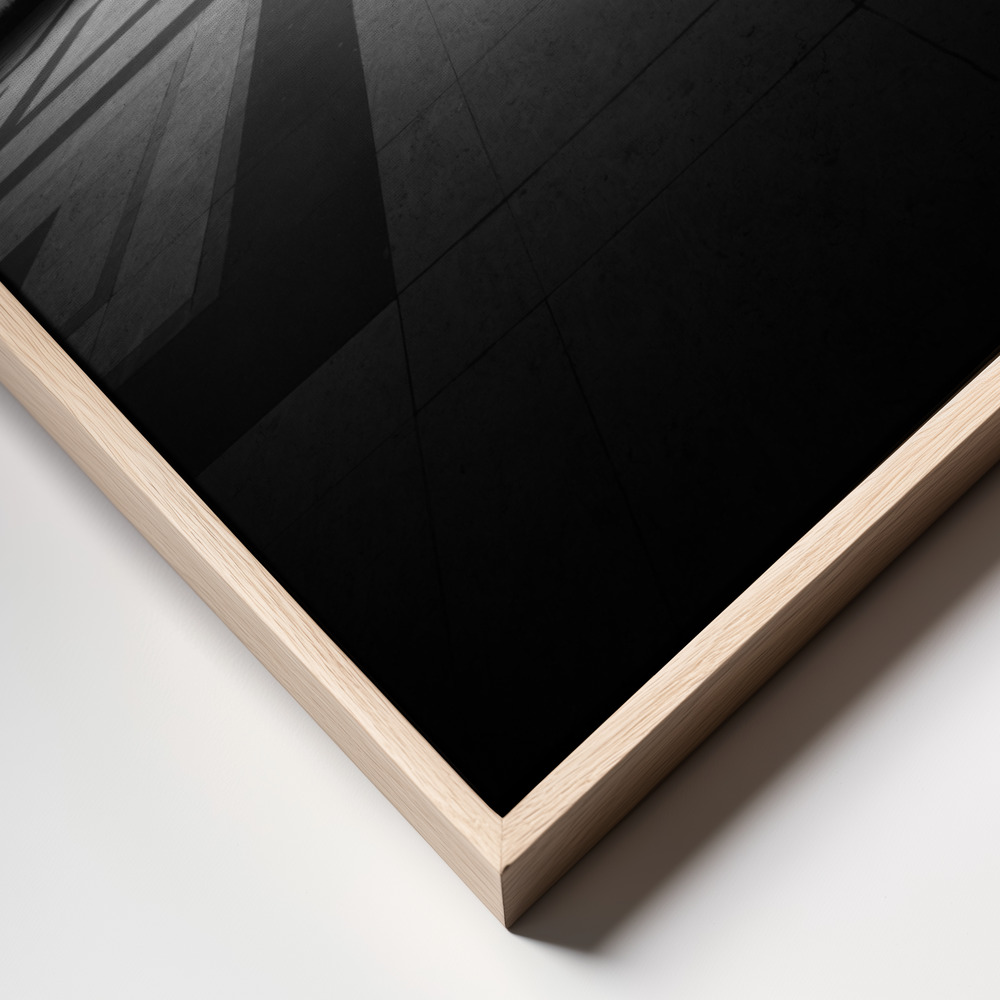 Canvas print - Rise I frame close up