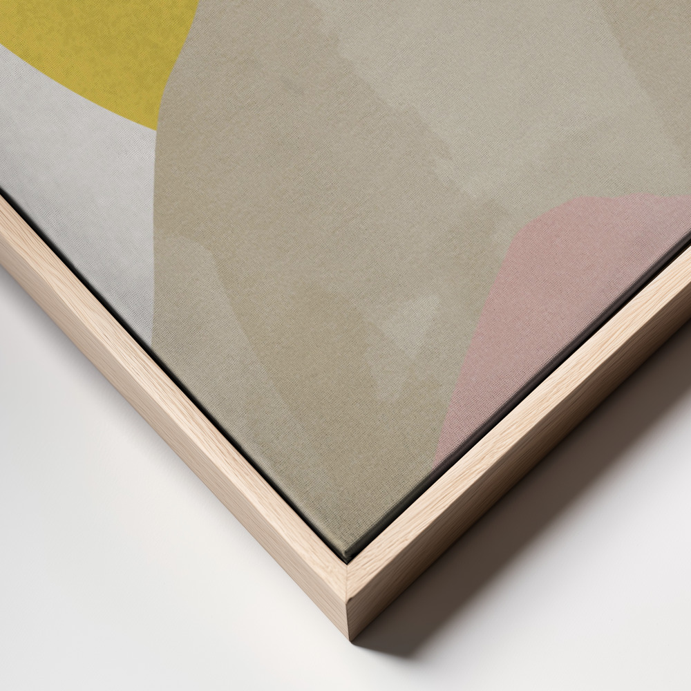 Canvas print - Rocky Mountains frame close up