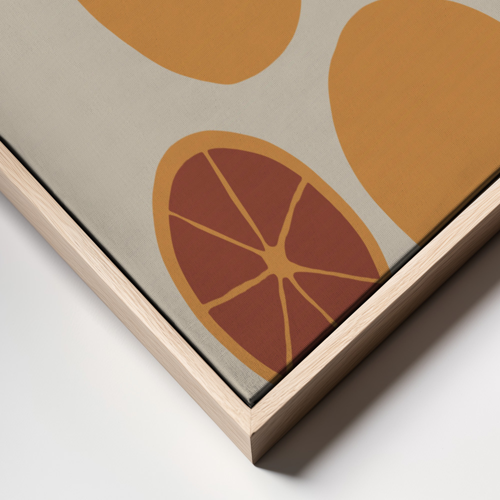 Canvas print - Blood Orange frame close up