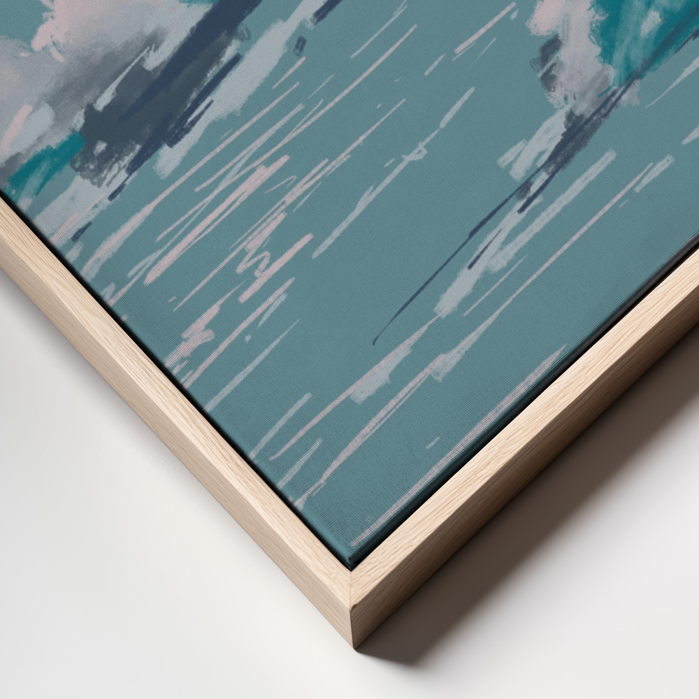 Canvas print - Seascape frame close up