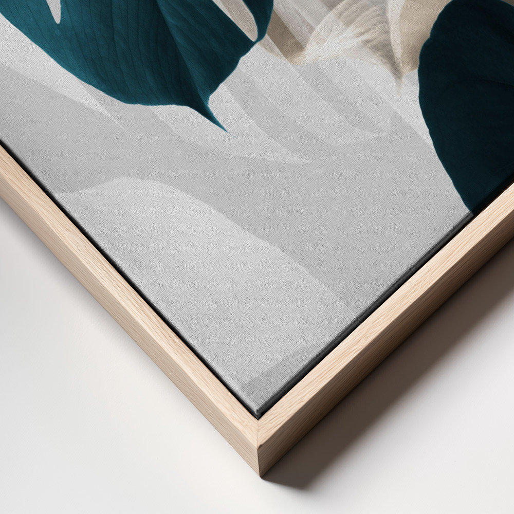 Canvas print - Monstera Creative 10 frame close up