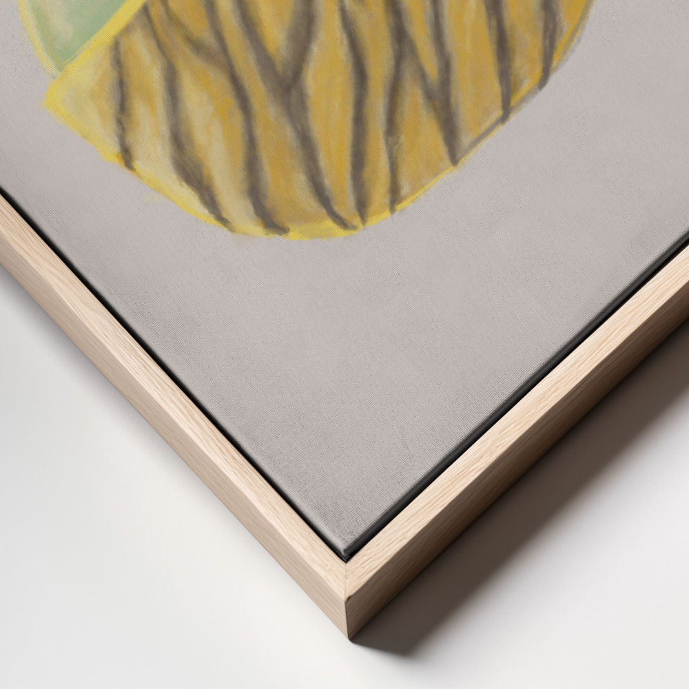 Canvas print - Tiger Bowl 01 frame close up