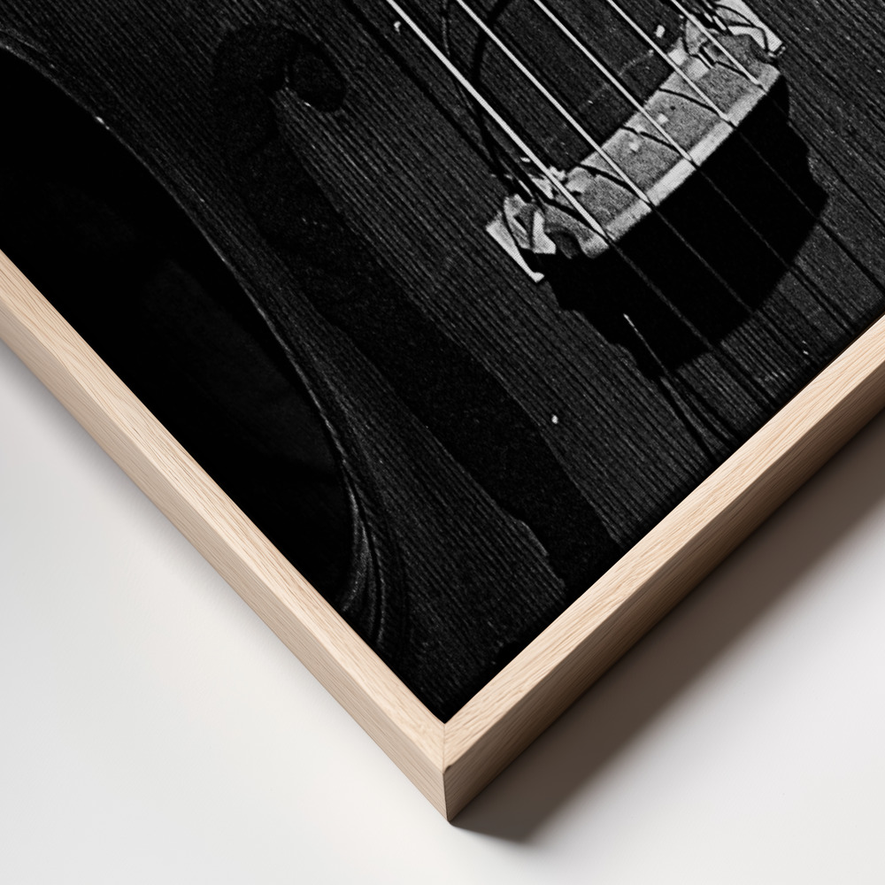 Canvas print - Jazz frame close up