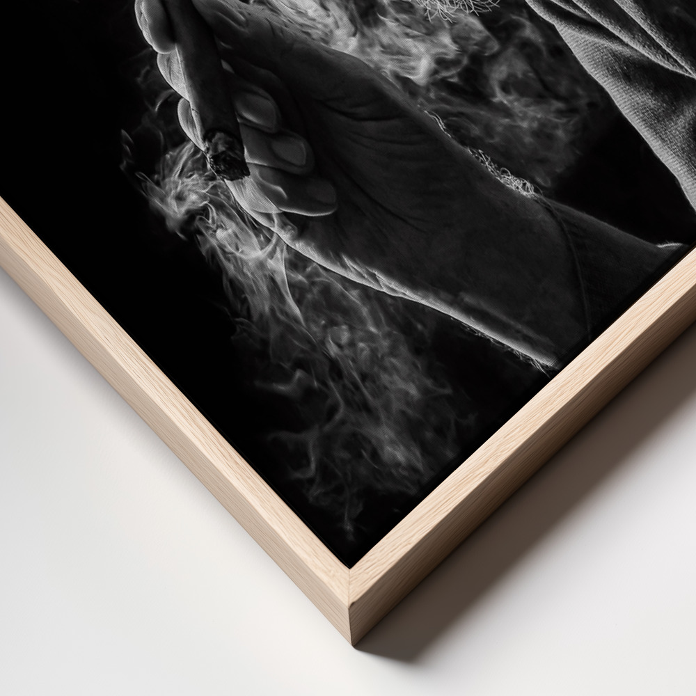 Toile - Taking a Moment cadre en gros plan - cadre naturel