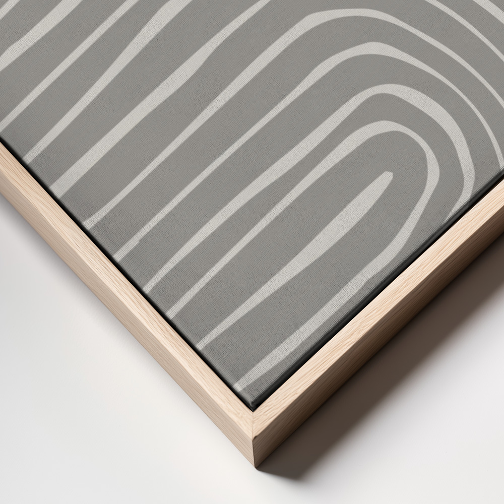 Canvas schilderi - Arch Dark frame close up - natuurlijk frame