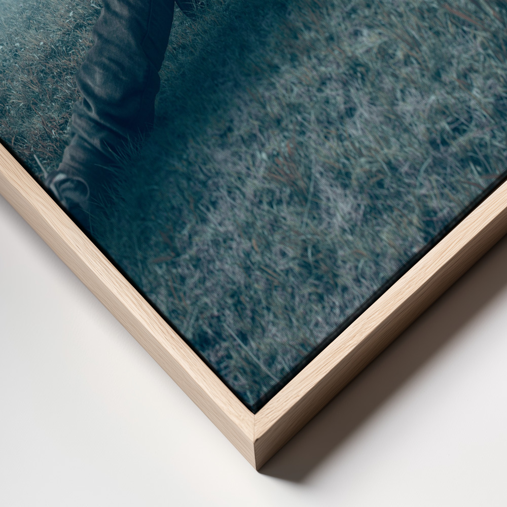 Canvas print - Good Old Days frame close up
