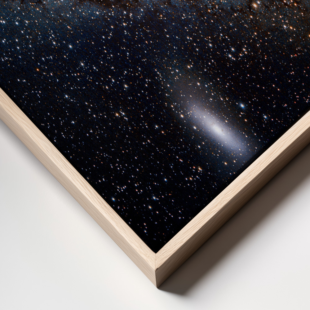 Canvas print - Andromeda Galaxy frame close up
