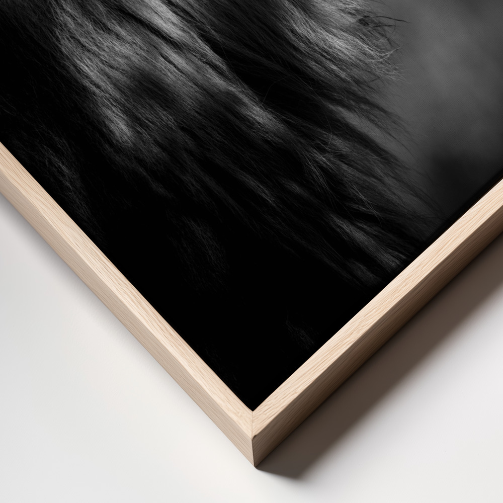 Canvas print - The Male frame close up