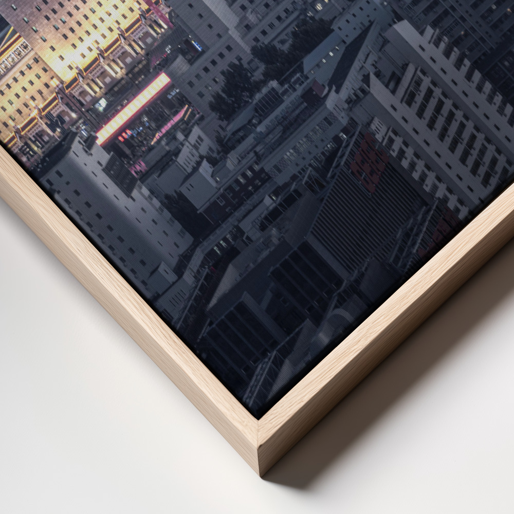 Canvas print - Beijingxi Railway Station frame close up