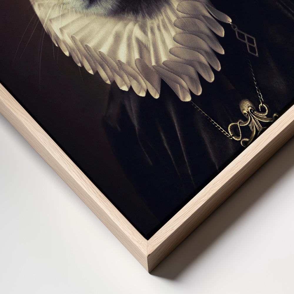 Canvas print - Sir Kiko frame close up
