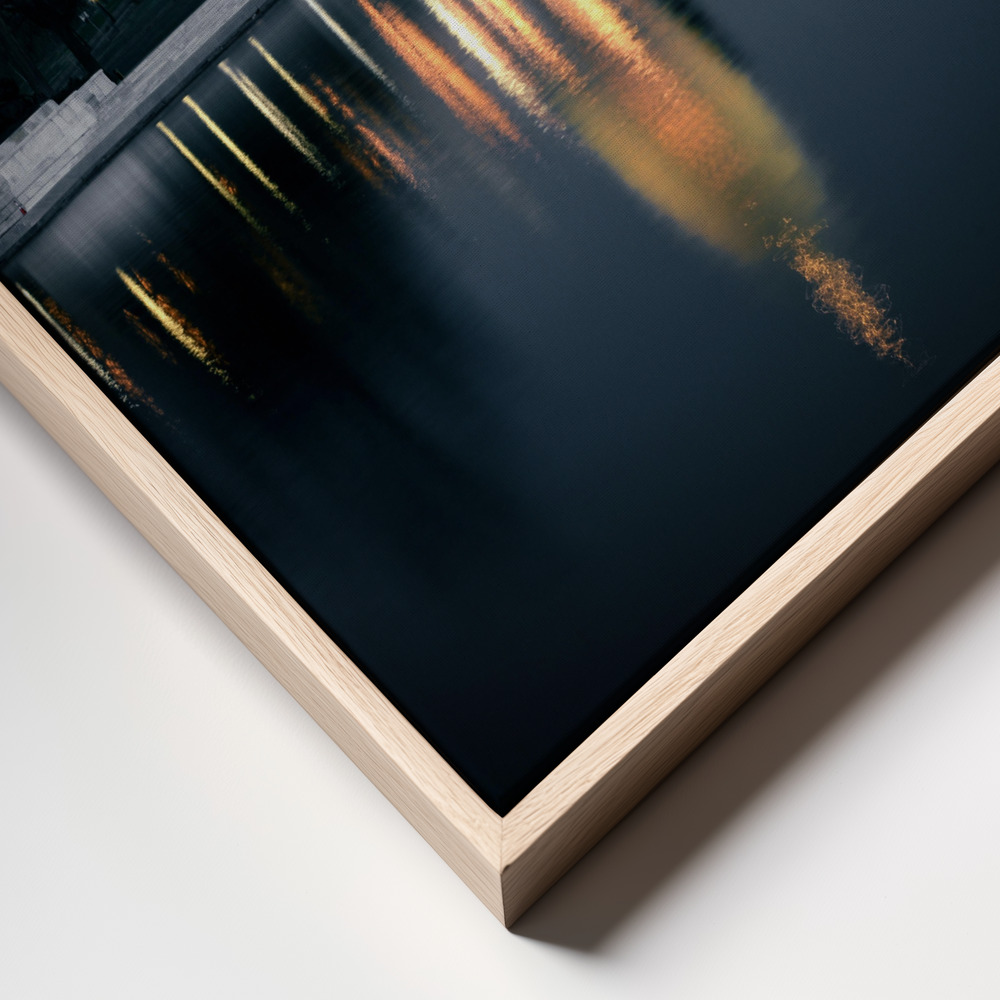 Canvas print - Captitol Hill frame close up