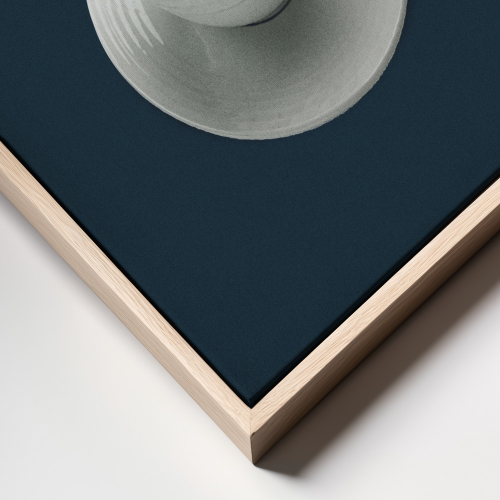 Canvas print - Morning rituals frame close up