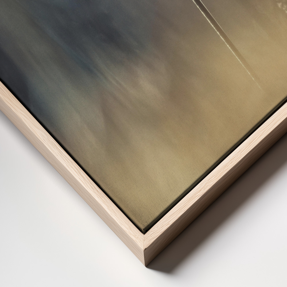 Canvas taulu - Wings kehys lähikuva - luonnollinen kehys