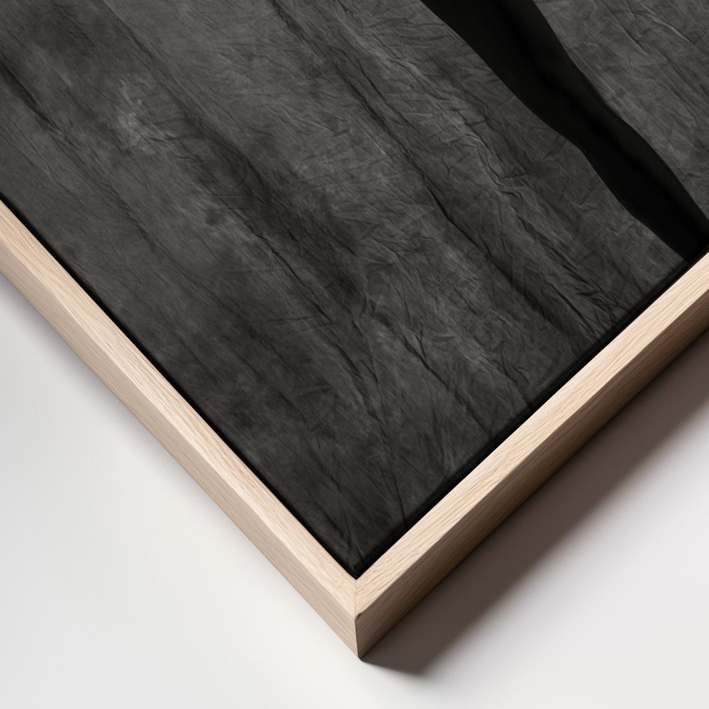 Canvas print - Modern Basil frame close up