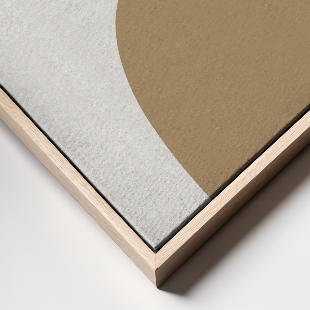 Canvas print - Loving Shapes frame close up