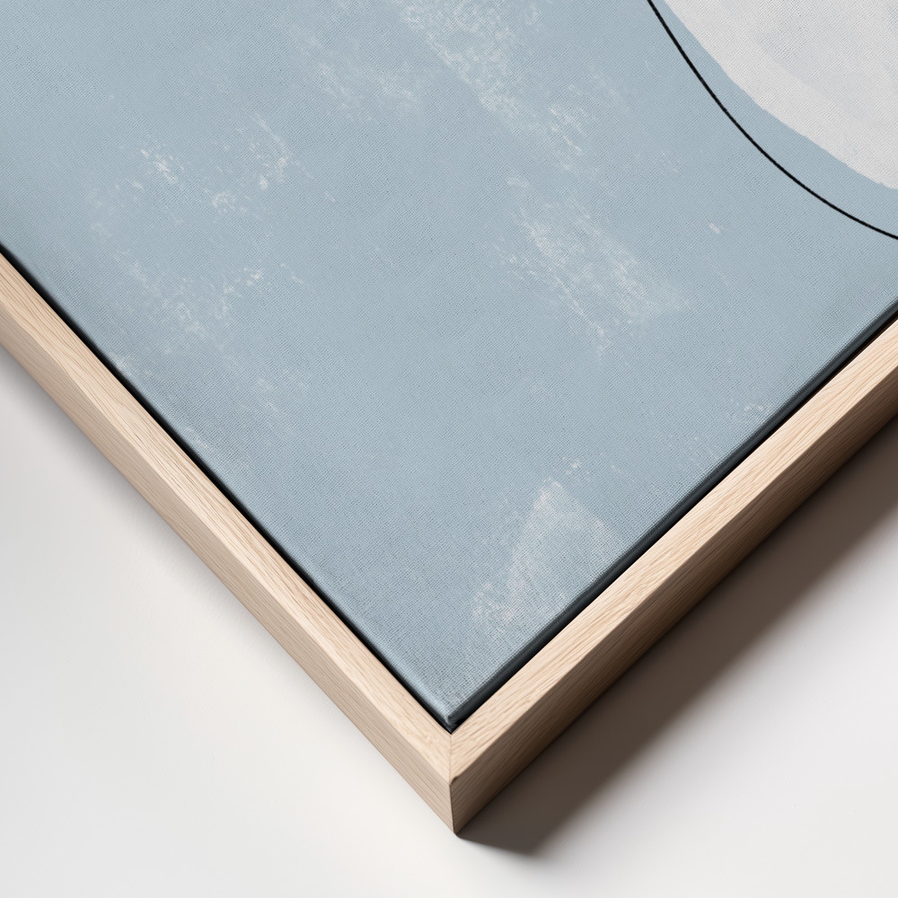 Canvas print - Abstracto Outlined frame close up