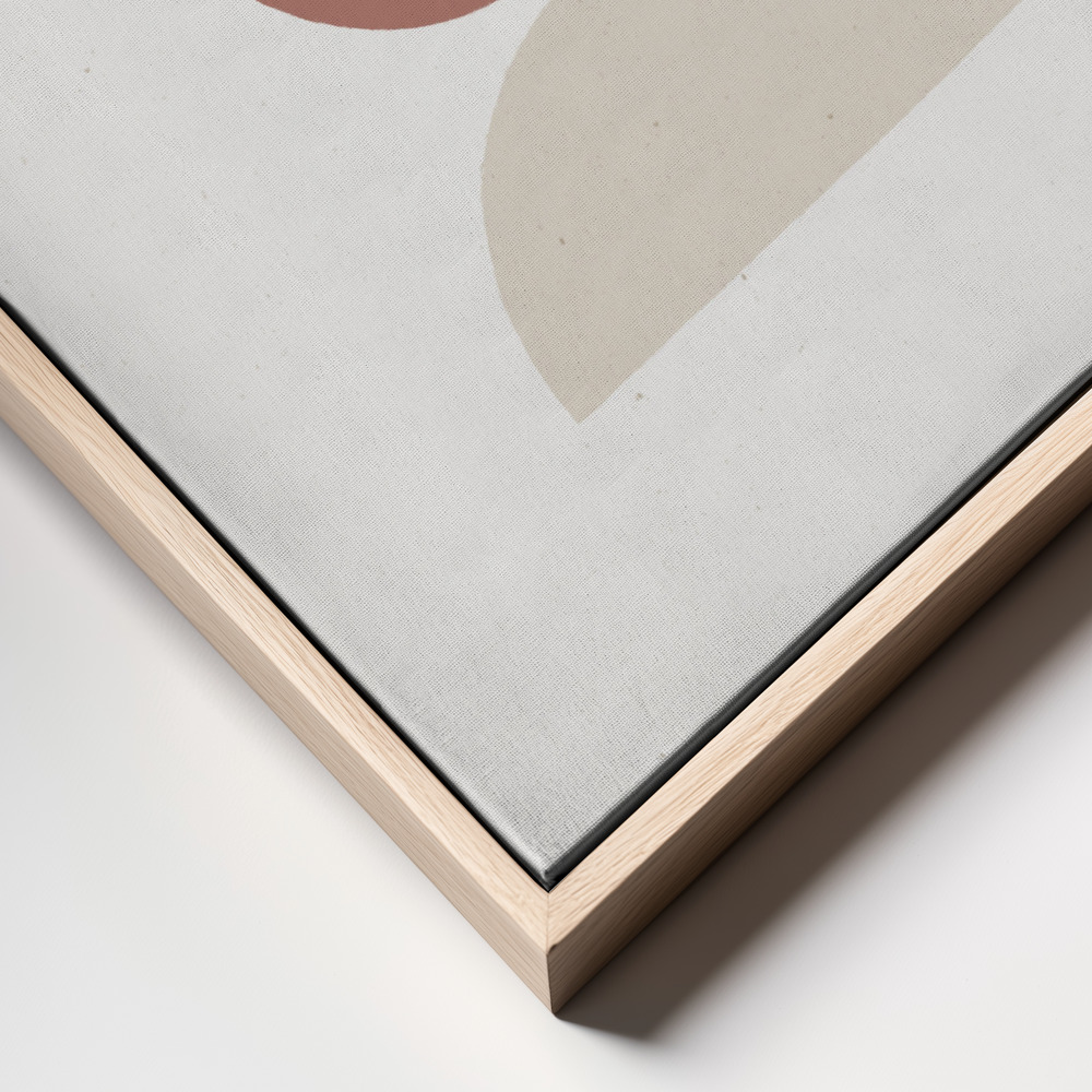 Canvas taulu - Rust and Sand - Geo kehys lähikuva - luonnollinen kehys