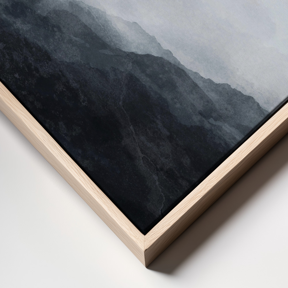 Canvas print - Stream frame close up