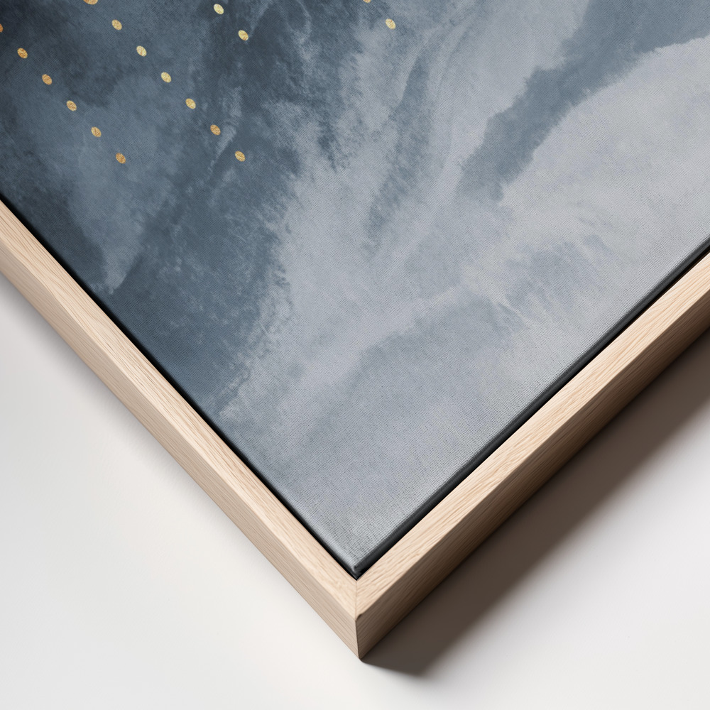 Canvas print - Natural Abstraction frame close up