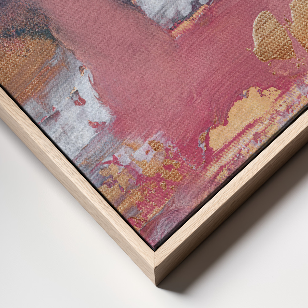 Canvas print - Tranquility frame close up