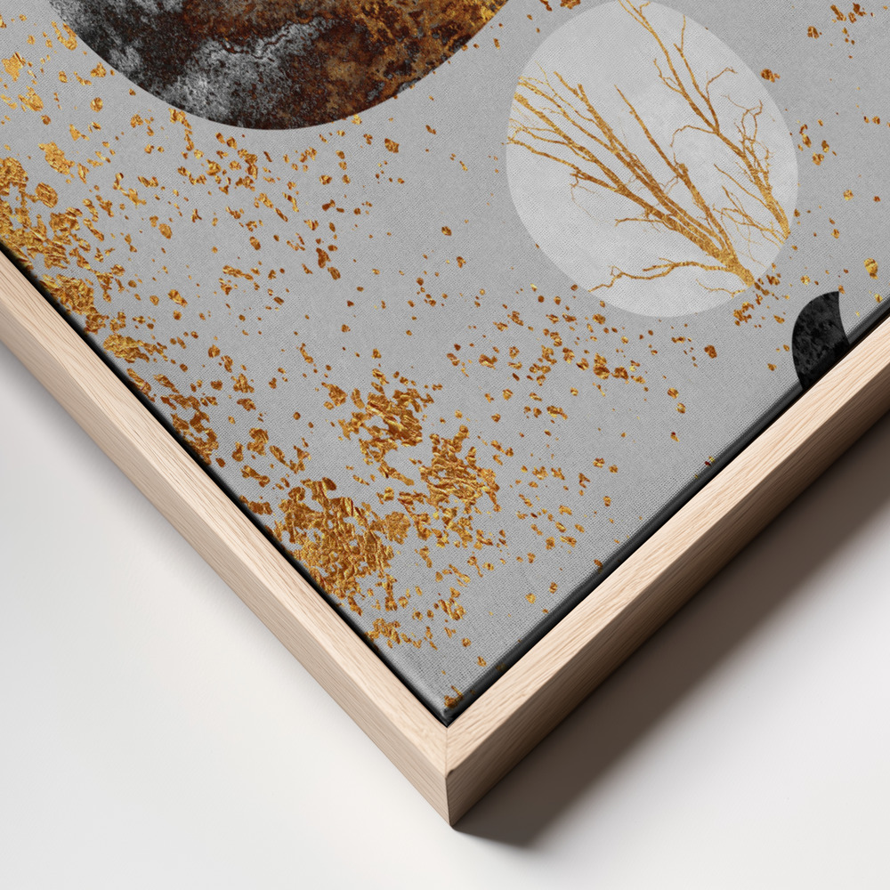 Toile - Sun And Moon cadre en gros plan - cadre naturel