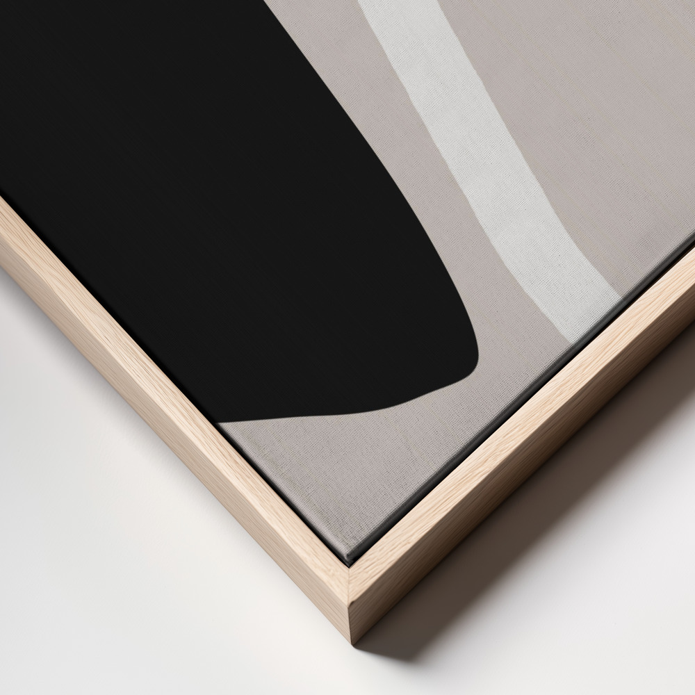 Canvas print - Here with You frame close up