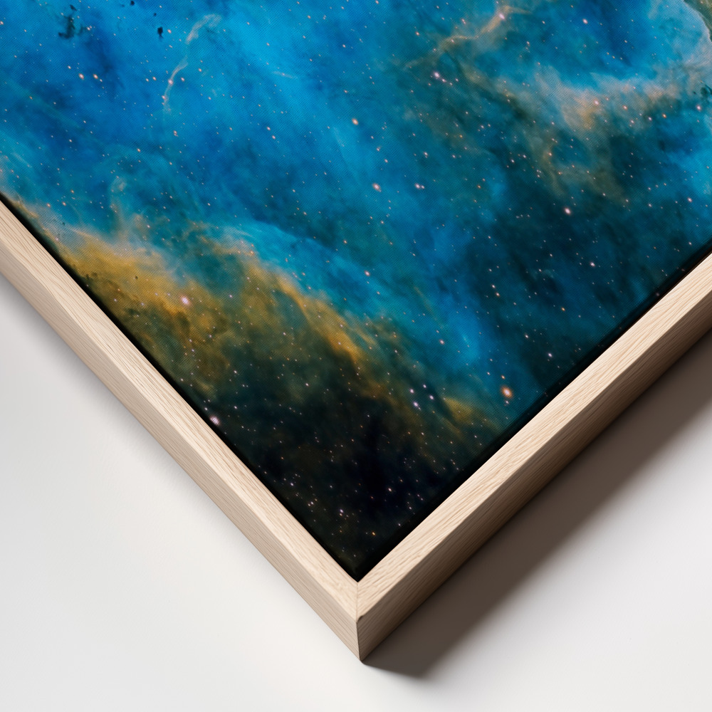 Canvas taulu - Rosette kehys lähikuva - luonnollinen kehys