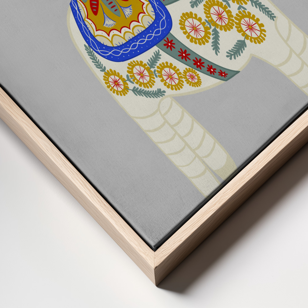Canvas print - Little Pony frame close up