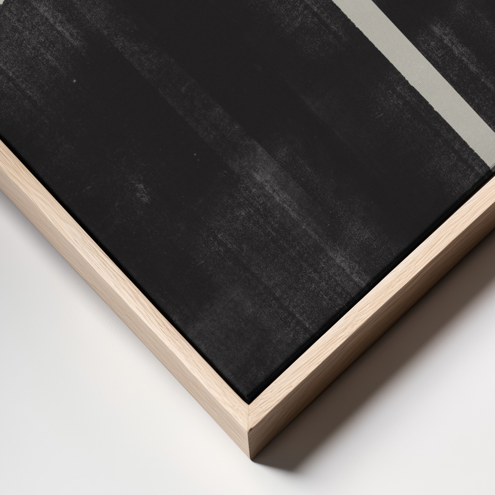 Canvas schilderi - Shape Study No1. frame close up - natuurlijk frame