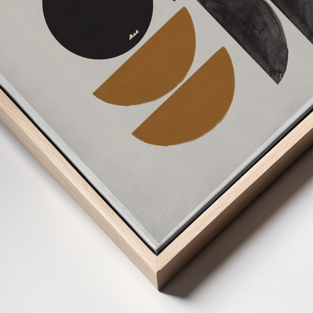 Canvas print - Retro Composition frame close up