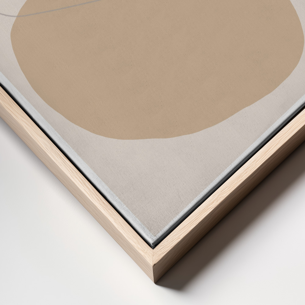 Canvas print - Abstract Composition frame close up