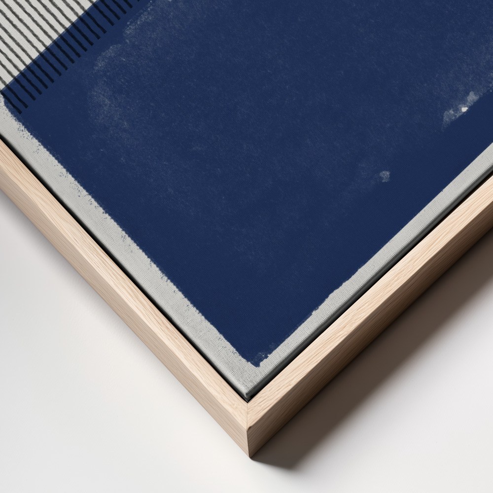 Canvas schilderi - Modern Texture frame close up - natuurlijk frame