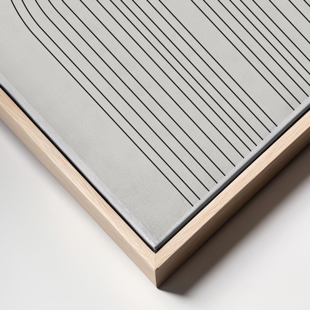 Canvas print - Abstract Flow frame close up