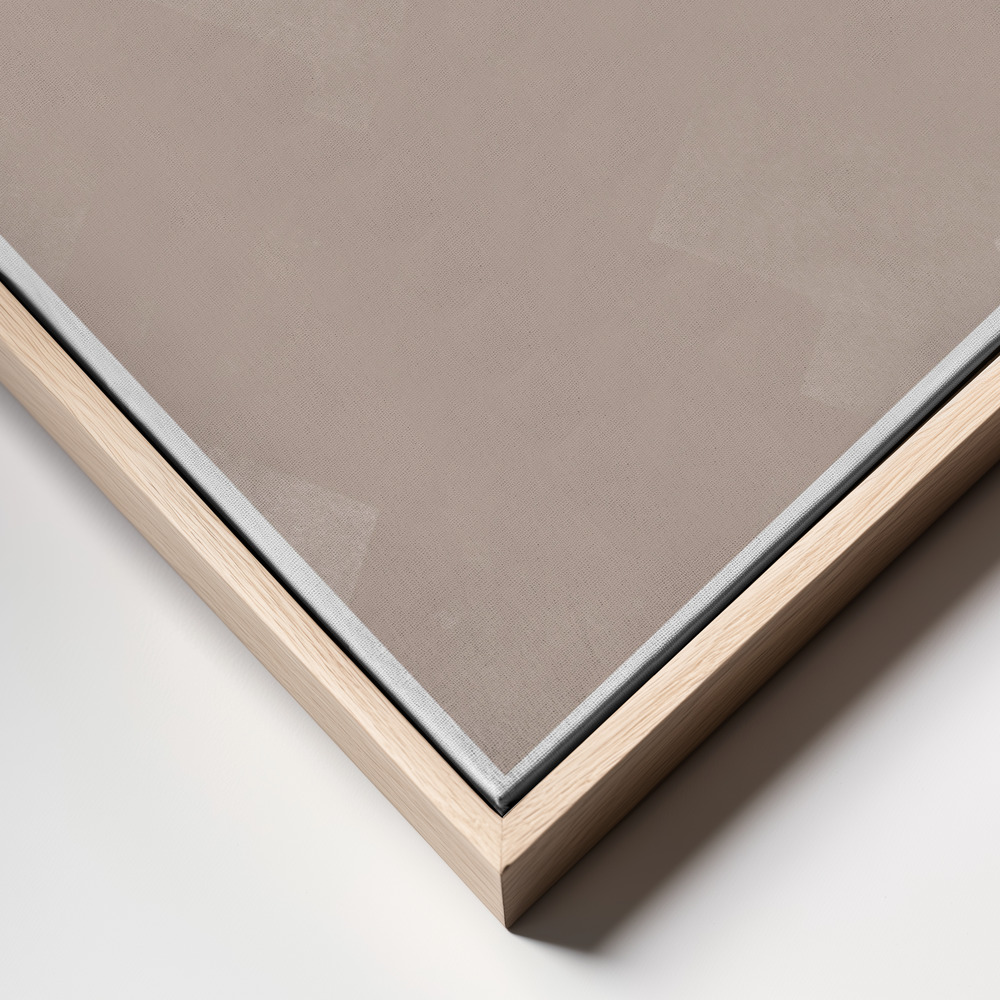 Canvas print - Soft Composition No4. frame close up
