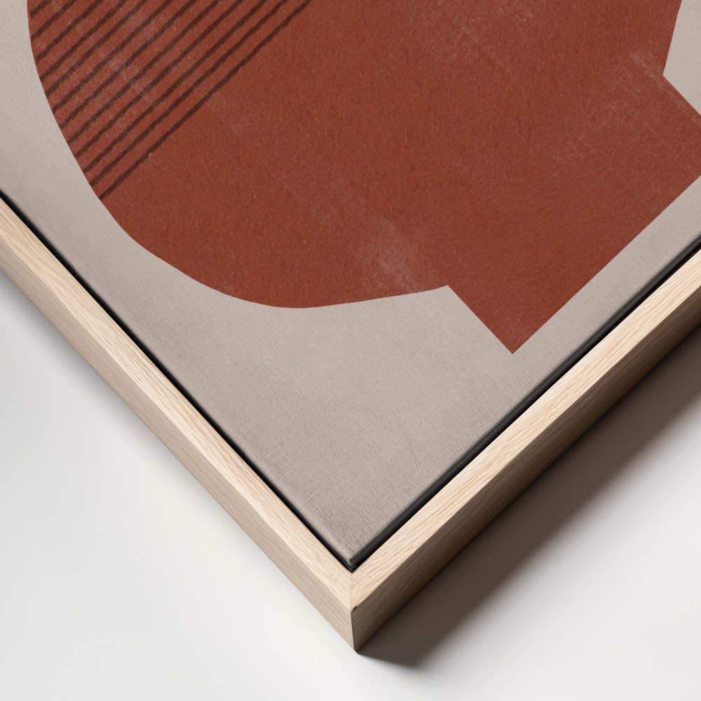 Canvas print - Vase No3. frame close up