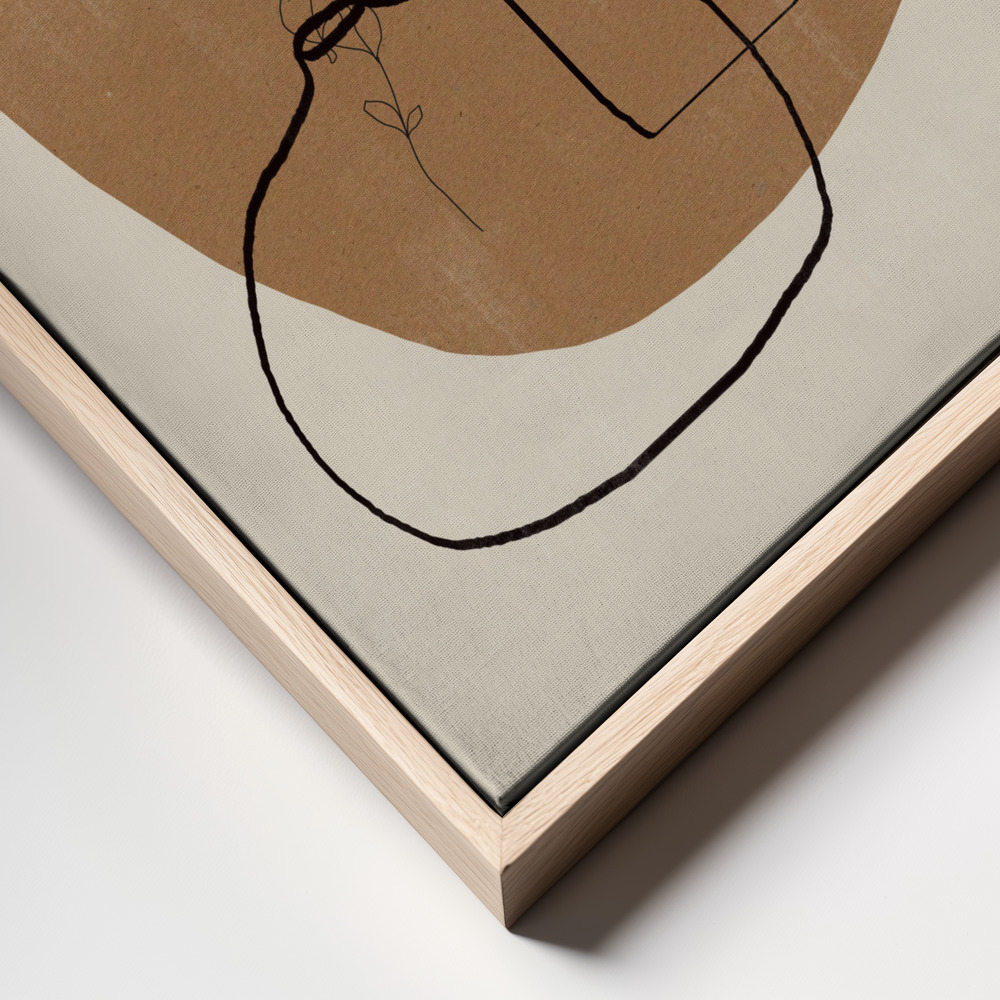 Canvas print - Vases No12. frame close up