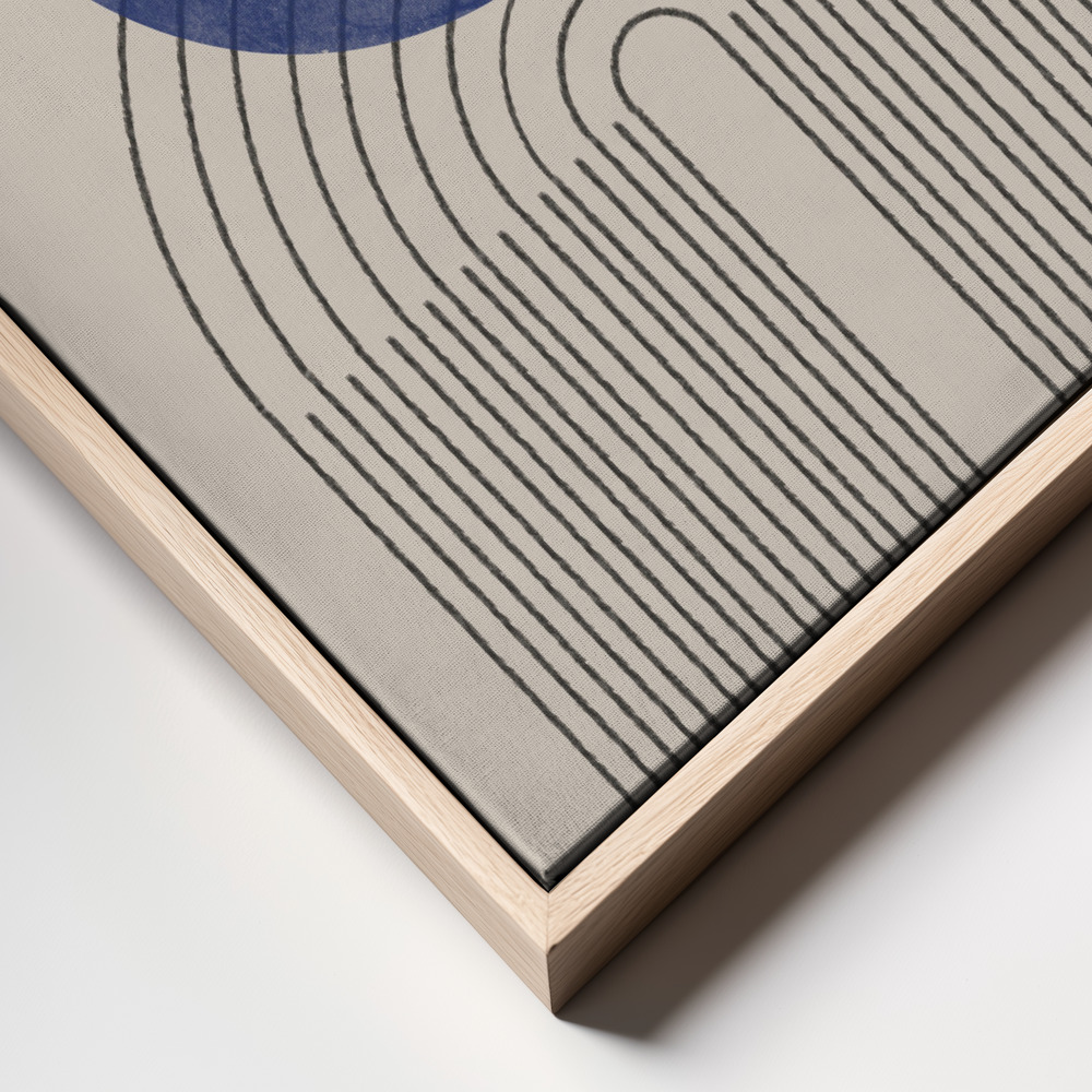 Canvas print - Arch Composition No2. frame close up