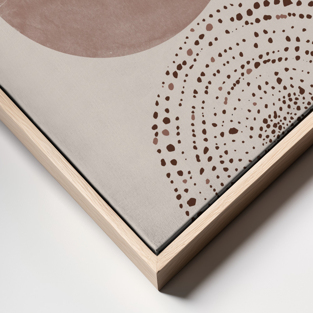 Canvas print - Boho No1 frame close up