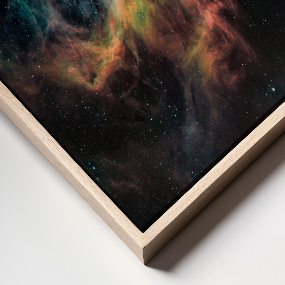 Toile - Carina Nebula cadre en gros plan - cadre naturel