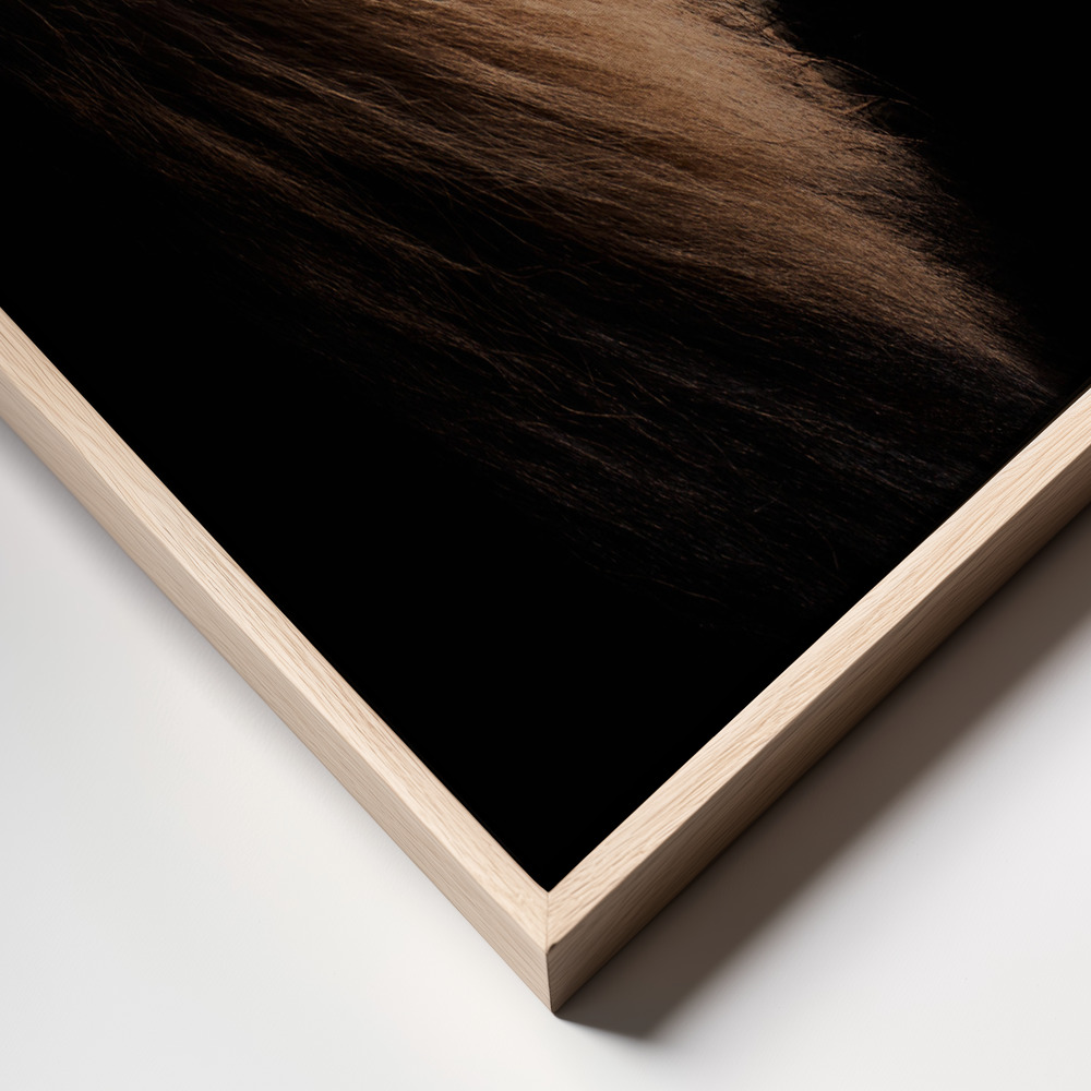 Canvas print - Sleeping King frame close up