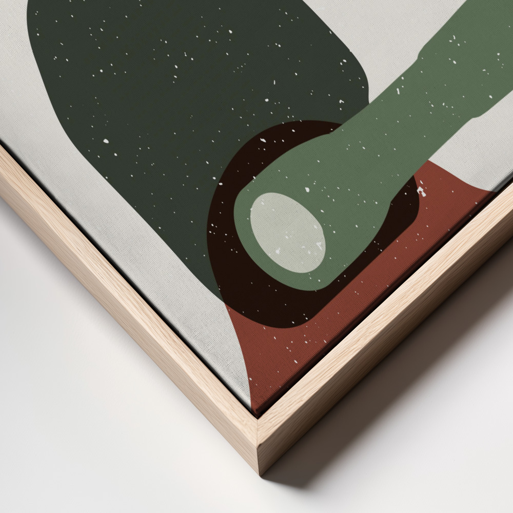 Canvas print - Abstract composition 4 frame close up
