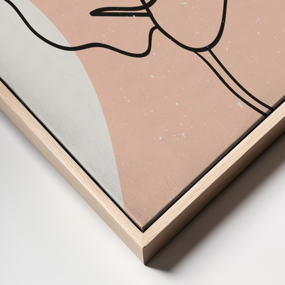 Canvas print - Abstract composition 22 frame close up